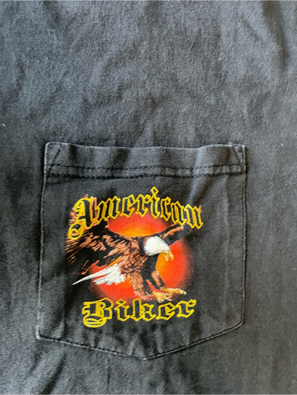 Motorcycle Mama’s Motorcycle Sales & Service Nj Pocket Tee Shirt Men’s Size Xl View 3